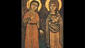 Песнопение монахов коптского монастыря Св  Макария, Египет