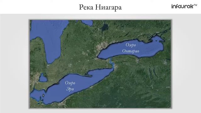 Карта рек и водопадов