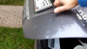 Замена газовых упоров на крышке багажника Ниссан Теана j32 (как было)