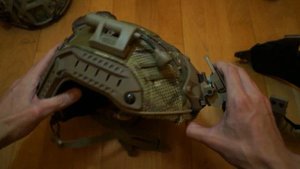 MANDIBLE ops-core airsoft защитная страйкбольная маска от TMC