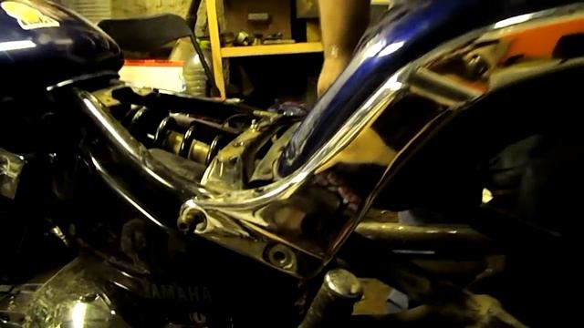 xvs 400-600 Yamaha Dragstar ремонт быстрый доступ к заднему колесу смотреть онлайн