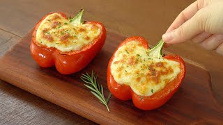 Хотели бы вы попробовать такой болгарский перец Невероятно вкусно  Рецепты ужина