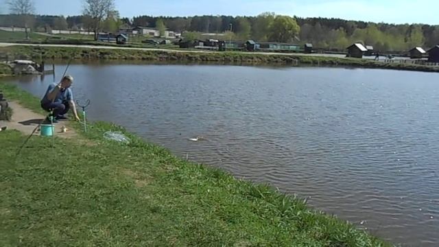 04.05.2018 на Карповых водоёмах рыбхоза Гжелка смотреть онлайн
