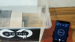 Тест мдф-плит Eterno - Влагостойкость (сравнение с аналогом на основе ДСП). Кромка с одной стороны.