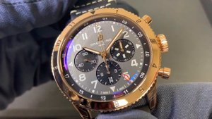 18k Breitling Super AVI P-51 Mustang