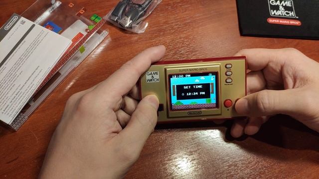 Распаковка: - Nintendo Game  Watch Super Mario Bros.