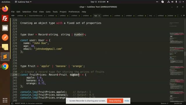 Typescript Tutorial #57 Built-in Generics Typescript Record