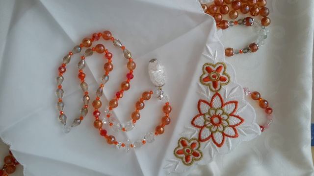 #Украшения_для_радости. #Хрустальные_бусы. #Crystal_necklaces