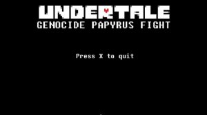 Playing 3 undertale Fangames - Demos