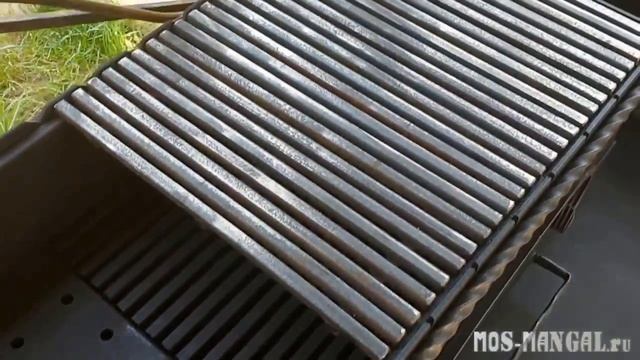 ?Беседка-мангал СТАЛ-3-П с патиной на кованых узорах ?? смотреть онлайн