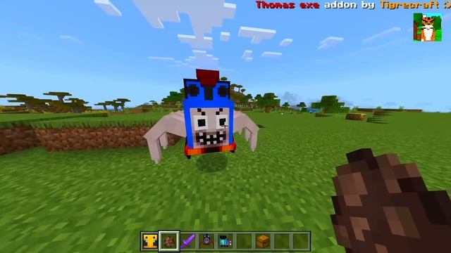 Minecraft PE : FORBIDDEN CURSED THOMAS.EXE MOD in Minecraft Pocket Edition смотреть онлайн