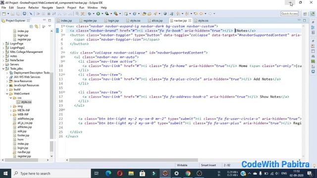 ENotes Project Part-2 Using Java |Advance java Project Using JSP, Servlet |Java Web Application