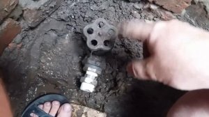замена ржавой трубы при помощи гебо