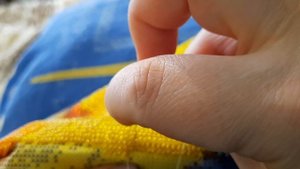 (30) Процесс вышивки бисером для начинающих. Как я вышиваю бисером, мой метод пришивания бисера )!