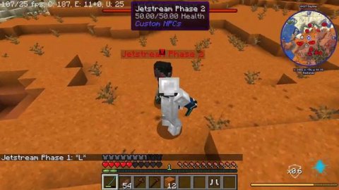 Customnpcs with Epic fight mod