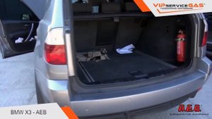 BMW X3 - ГБО A.E.B.-Установка ГБО 4 поколения ВИПсервисГАЗ Харьков