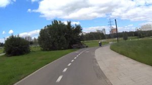 Велодорожка Митино-Ландшафтный парк Москва на велосипеде