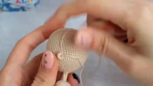 Амигуруми кукла. Как связать куклу. Уши. Crochet amigurumi doll