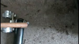 Установка самодельного демпфера руля на квадроцикл.