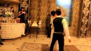Свадебный танец в стиле "Гетсби".