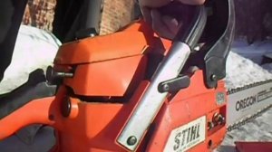 Купил б\у бензопилу Штиль(Китай)на ОЛХ-е.