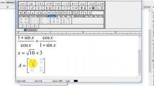 How to write math equation and symbols in CoreDRAW