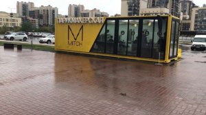 Парикмахерская в контейнере часть 2