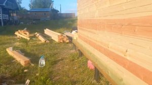 сруб бани 4х6.мичуринское .