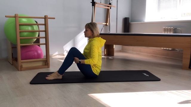 Наталья Алехина. Пилатес. Часть 1 смотреть онлайн