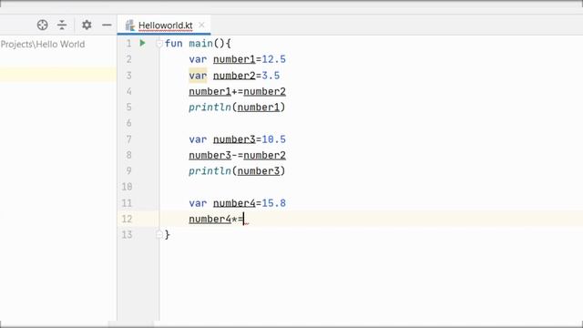4.#AssignmentOperators in Kotlin | Kotlin Programming Language | 2020