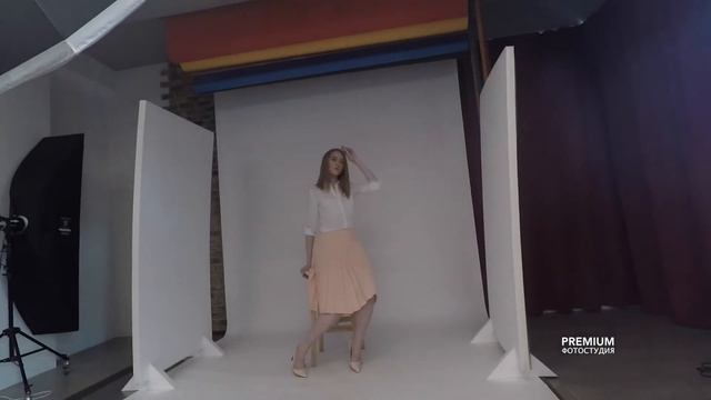 Фотосессия на Курсах фотопозирования в студии Premium
