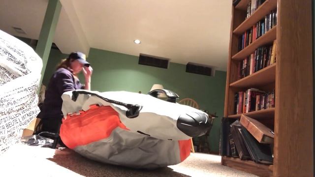 Unboxing the Intex Excursion Pro K1 for fishing смотреть онлайн