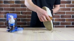 Активная чистящая пена марки Braus для обуви