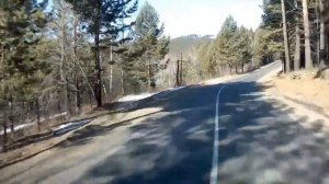 . Чита. Поездка в автомобиле на курорт Молоковка зимой