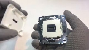 Розетка HDMI WERKEL (ВЕРКЕЛЬ) 60-11 werkel-market.ru