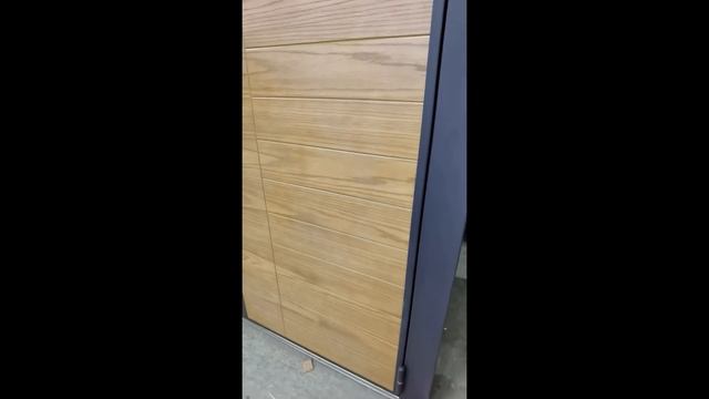 Входная стальная дверь в стиле хай тек- новинка нашего каталога. Купить в Москве металлическую двер смотреть онлайн