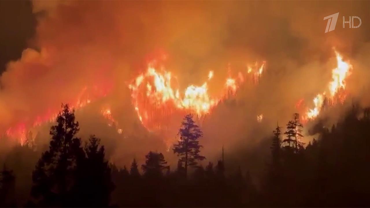 Из-за шторма "Хилари" в Калифорнии горят заповедники, а в низинах - наводнение