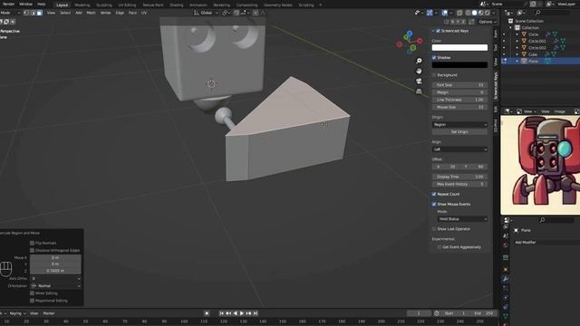 [#03] Моделируем робота ракету в Blender Часть 3 смотреть онлайн