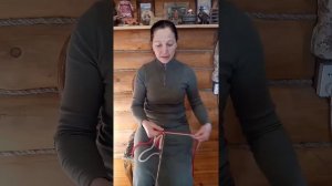 Мастер-класс "Плетение круглого пояса"