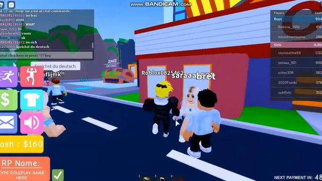 Boys and Girls Night Out! Роблокс (Для получение админки) смотреть онлайн