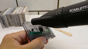 Как удалить наклейку с кассеты #audiocassette