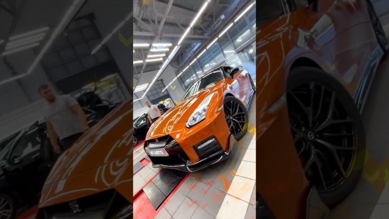 Мойка и замена масла Nissan #GTR R35