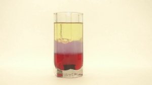 Эксперимент!!!  Жидкости разной плотности