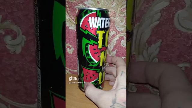 ОЧЕНЬ ПОНРАВИЛСЯ МНЕ ДИЗАЙН ЭТОГО ЭНЕРГЕТИКА, РЕШИЛ ЕЩË РАЗ КУПИТЬ:) / TORNADO ENERGY WATERMELON 🍉