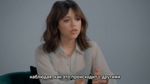 Jenna Ortega и Elle Fanning | Я должна использовать свою платформу для добра |  Интервью на русском