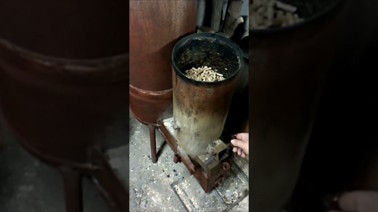 Ракета печь с бункером. смотреть онлайн