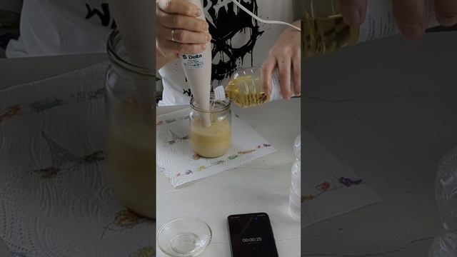 Домашний майонез за 1 минуту