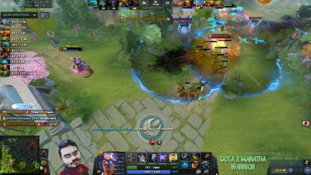 Anti-Mage BEYOND GODLIKE  team mates MELIODAS / Dota 2 Maratha Warrior смотреть онлайн