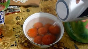 Как снять шкурку с помидор// Легкий и быстрый способ