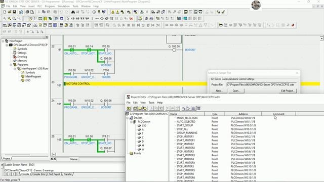 PLC Omron OPC Server connect with WinCC Flexible 2008 SP5 SCADA OPC ...